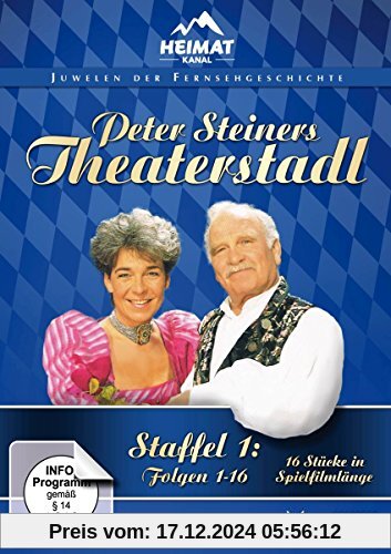 Peter Steiners Theaterstadl - Staffel 1: Folgen 1-16 (Fernsehjuwelen) [8 DVDs]