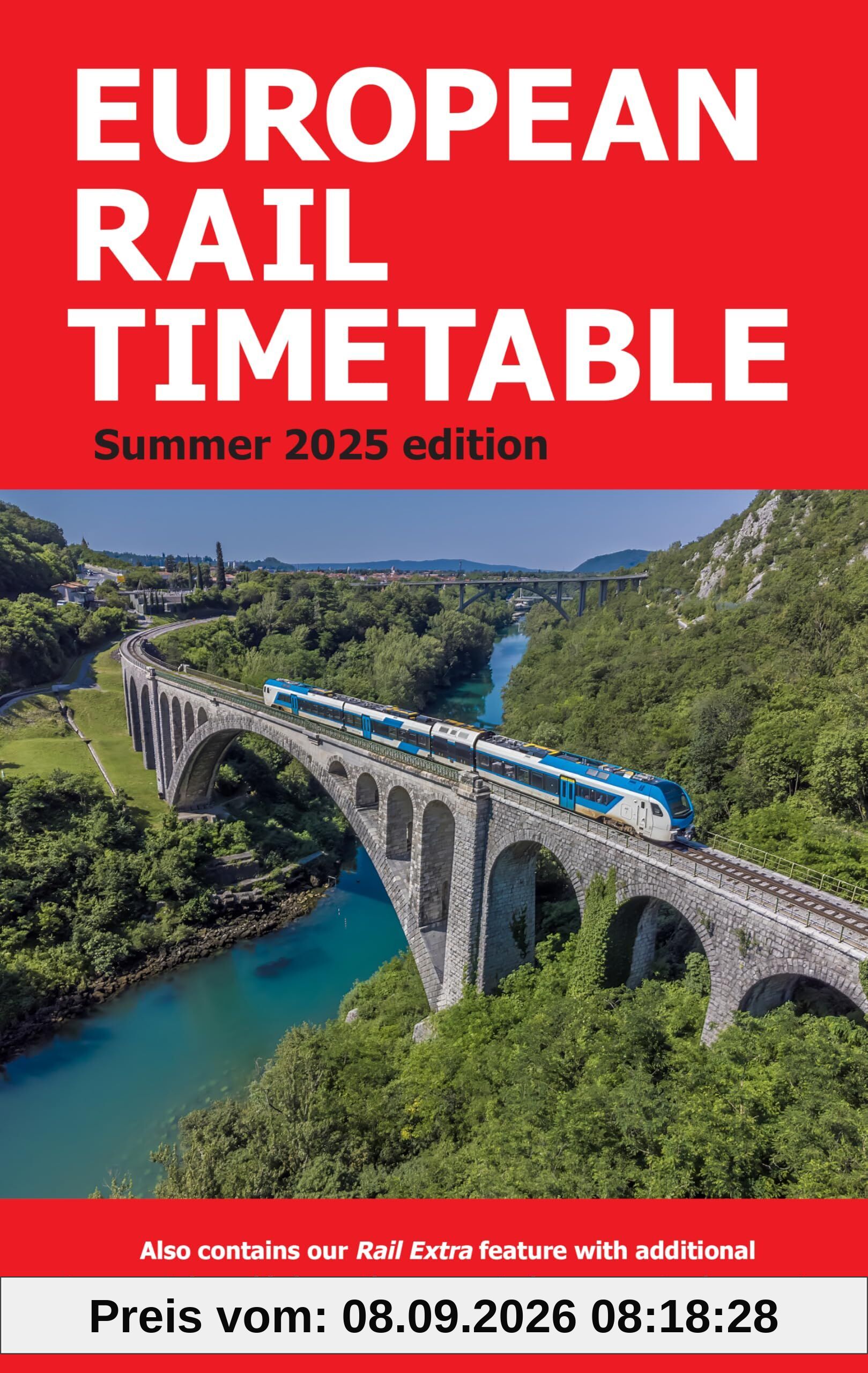 European Rail Timetable Summer 2025
