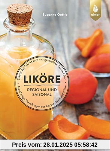 Liköre – regional und saisonal: Nachhaltige Versüßungen aus Garten, Wald und Wiese