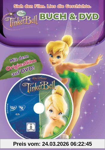 Tinkerbell 1 Buch und DVD