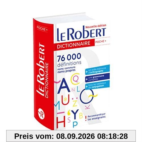 Le Robert de poche + : 76.000 définitions : noms communs, noms propres
