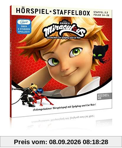 Miraculous - Geschichten von Ladybug & Cat Noir - mp3-Staffelbox 2.2 - Das Original-Hörspiel zur TV-Serie (Folgen 14 - 26)