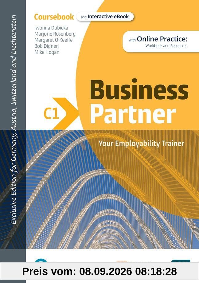 Business Partner C1 DACH Coursebook & Standard MEL & DACH Reader+ eBook Pack
