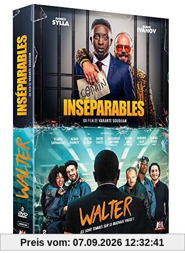 Coffret comédie ahmed sylla / alban ivanov 2 films : walter ; inséparables [FR Import]