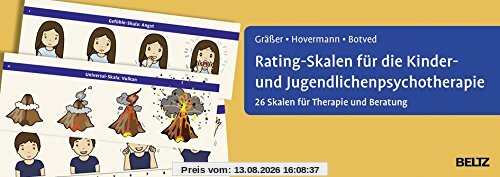 Rating-Skalen für die Kinder- und Jugendlichenpsychotherapie: 26 Skalen für Therapie und Beratung