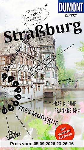 DuMont direkt Reiseführer Straßburg: Mit großem Cityplan