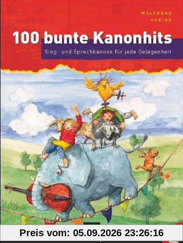 100 bunte Kanonhits, m. Audio-CD (Mini)
