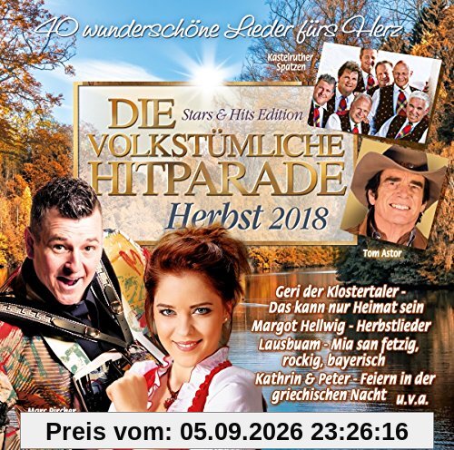Die Volkstümliche Hitparade Herbst 2018