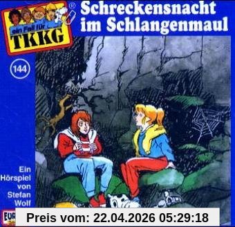 TKKG - CD: Ein Fall für TKKG - Schreckensnacht im Schlangenmaul, 1 Audio-CD: FOLGE 144