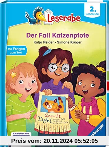 Der Fall Katzenpfote - Leserabe ab 2. Klasse - Erstlesebuch für Kinder ab 7 Jahren (Leserabe - 2. Lesestufe)