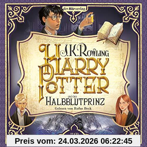 Harry Potter und der Halbblutprinz: Die Jubiläumsausgabe (Harry Potter, gelesen von Rufus Beck, Band 6)