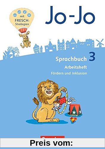 Jo-Jo Sprachbuch - Allgemeine Ausgabe - Neubearbeitung 2016 / 3. Schuljahr - Arbeitsheft Fördern
