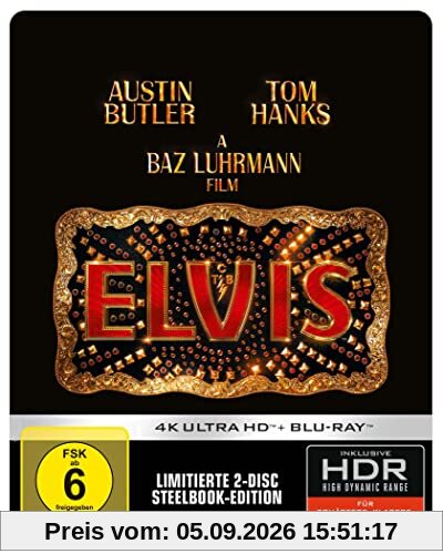 Elvis - 4K UHD - Steelbook [Blu-ray]