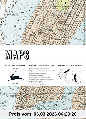 Roojen, Pepin van Maps, Gift & Creative Paper Book Vol. 60 (Gift & Creative Paper Books)