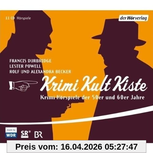 Krimi Kult Kiste 5: Krimi-Hörspiele der 50er und 60er Jahre