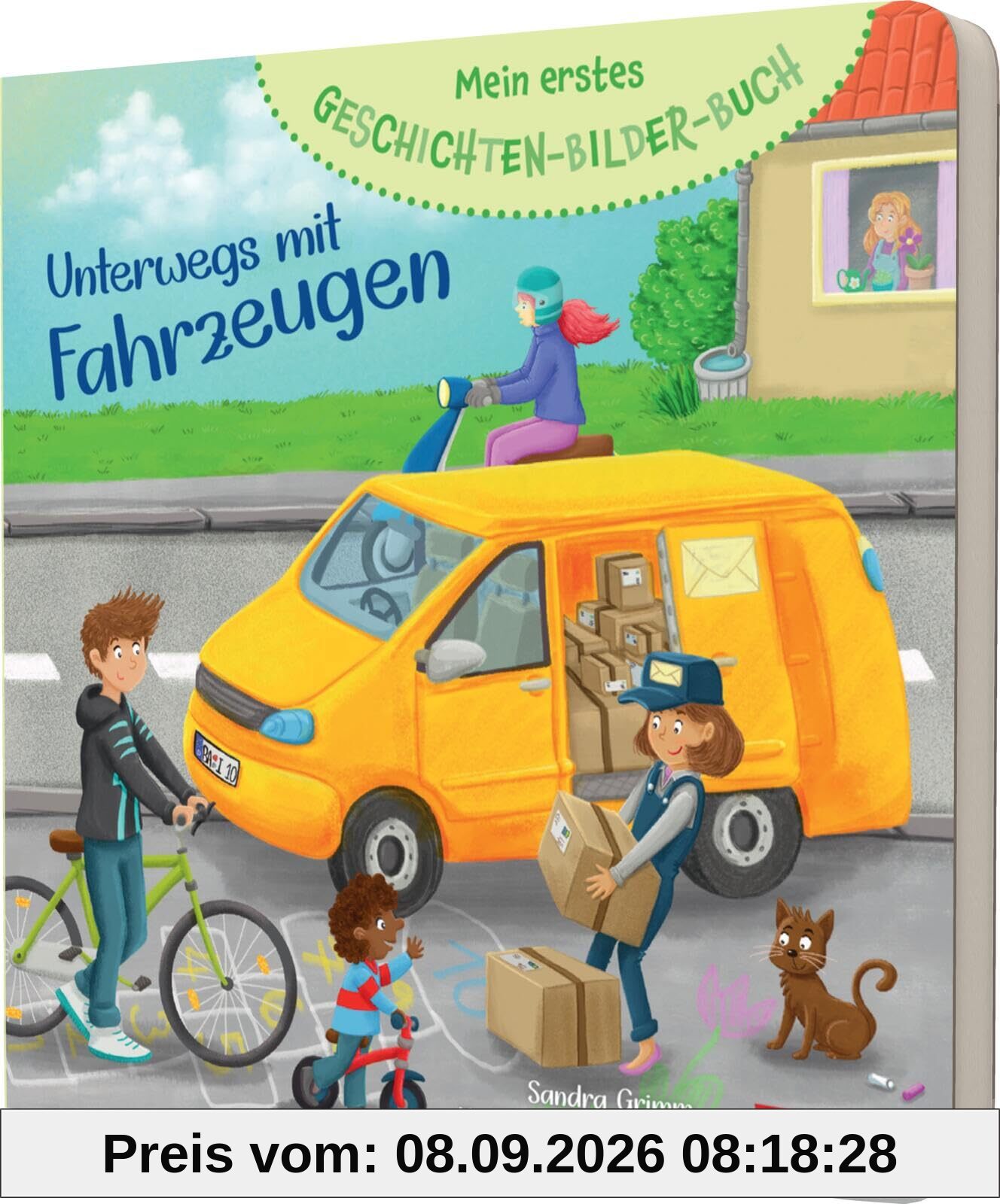 Mein erstes Geschichten-Bilder-Buch: Unterwegs mit Fahrzeugen: Alltagsnahe Fahrzeugeschichten ab 2 Jahren zum Vorlesen und Mitmachen