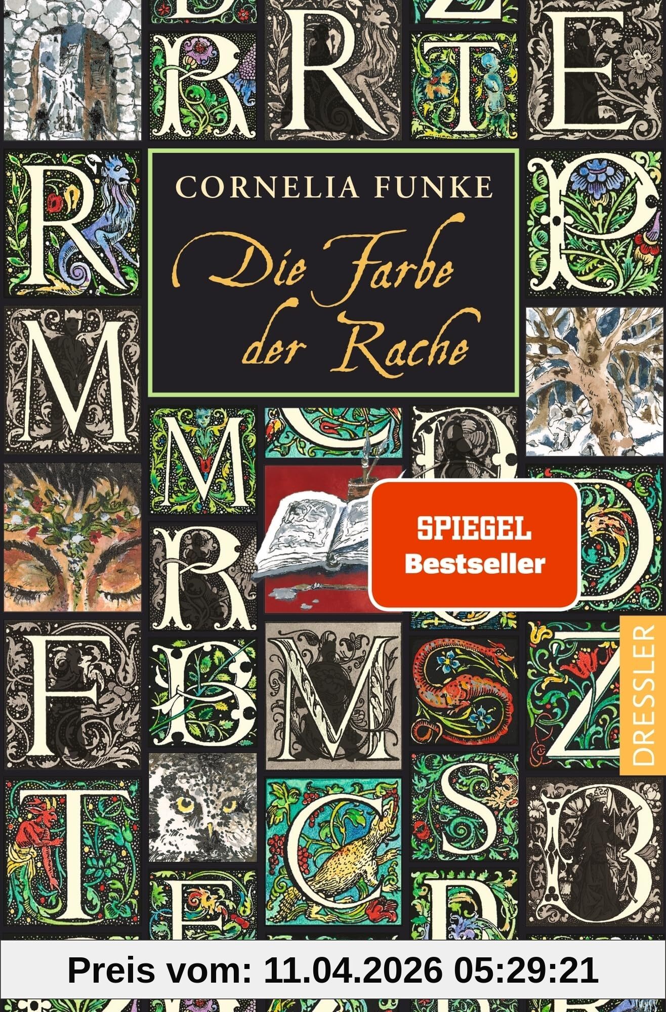 Tintenwelt 4. Die Farbe der Rache: Band 4 der SPIEGEL-Bestsellerreihe von Cornelia Funke für Leser*innen ab 14 Jahren als Taschenbuch