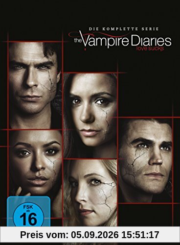 The Vampire Diaries: Die komplette Serie (S1-8) [40 DVDs]
