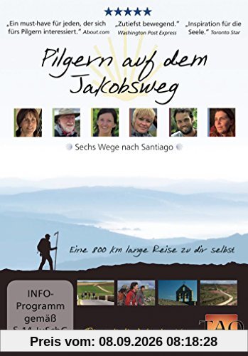 Pilgern auf dem Jakobsweg. DVD-Video: Sechs Wege nach Santiago