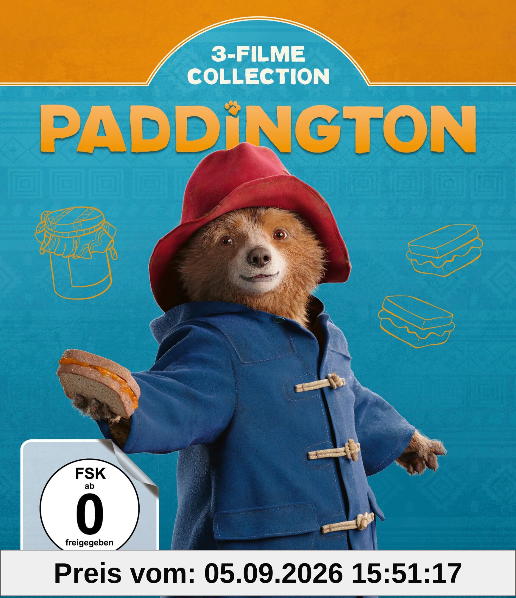 Paddington - 3 Filme Collection (3 Blu-rays)