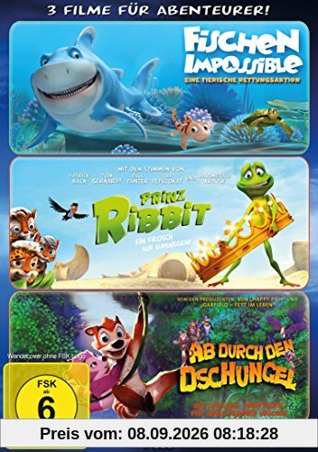 Abenteurer-Box - Fischen Impossible/Prinz Ribbit/Ab durch den Dschungel [3 DVDs]