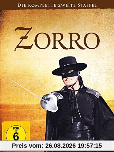 Zorro - Die komplette zweite Staffel [7 DVDs]