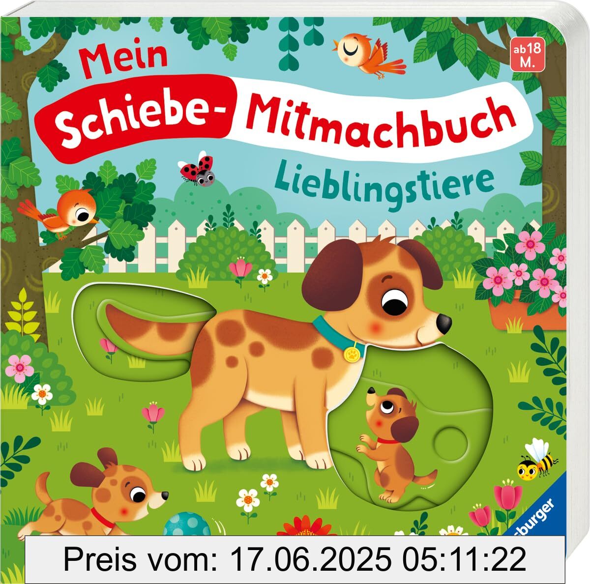 Binding : board_book, Edition : 1, Label : Lieblingstiere : Spielbuch mit spannenden Schiebe-Elementen zum Bewegen und Entdecken - für Kleinkinder ab 18 Monaten, medium : board_book, numberOfPages : 12, publicationDate : 2025-01-15, languages : german, ISBN : 3473420247