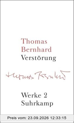 Werke in 22 Bänden: Band 2: Verstörung: Bd. 2