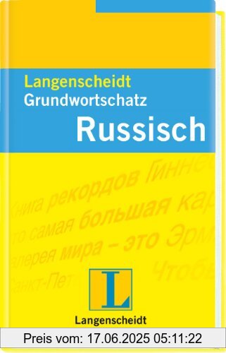 Binding : Gebundene Ausgabe, Label : Langenscheidt, Mchn., Publisher : Langenscheidt, Mchn., medium : Gebundene Ausgabe, numberOfPages : 320, publicationDate : 2000-11-07, authors : Ludmila Heinze, languages : german, russian, ISBN : 3468202911