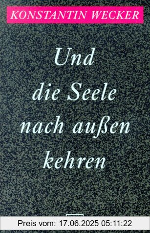 Binding : Taschenbuch, Label : Kiepenheuer & Witsch, Publisher : Kiepenheuer & Witsch, medium : Taschenbuch, numberOfPages : 112, publicationDate : 1993-01-01, authors : Konstantin Wecker, languages : german, ISBN : 346202311X