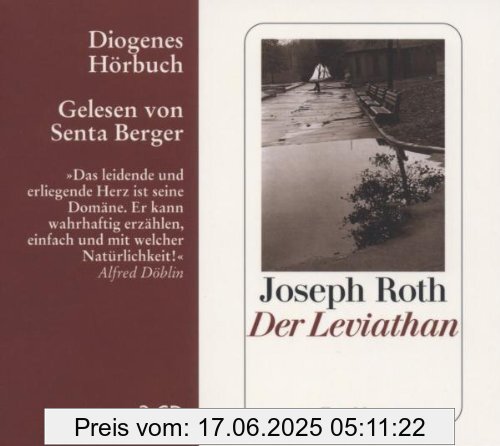 Binding : Audio CD, Edition : Ungekürzte Lesung., Label : Diogenes, Publisher : Diogenes, NumberOfDiscs : 1, Format : Audiobook, medium : Audio CD, publicationDate : 2009-03-24, runningTime : 90 minutes, authors : Joseph Roth, narrators : Senta Berger, languages : german, ISBN : 3257802587