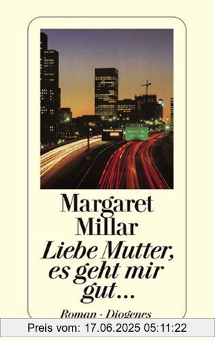 Binding : Taschenbuch, Edition : 16., Aufl., Label : Diogenes Verlag, Publisher : Diogenes Verlag, medium : Taschenbuch, numberOfPages : 237, publicationDate : 1975-01-01, authors : Margaret Millar, languages : german, ISBN : 3257202261