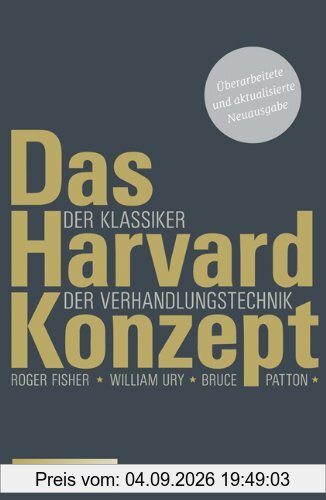 Das Harvard-Konzept: Der Klassiker der Verhandlungstechnik