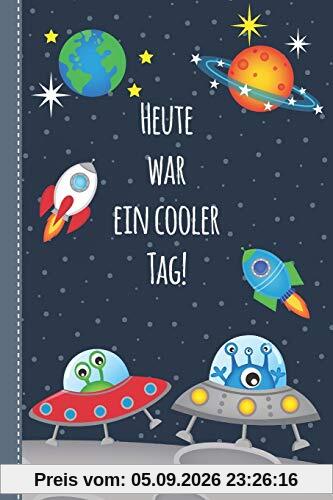 Achtsamkeit für Kinder - meine Gefühle wahrnehmen und den achtsamen Umgang mit mir selbst lernen: Achtsamkeitstagebuch und Ausfüllbuch für einen ... - Geschenkbuch für Jungen Raumfahrt blau