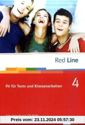 Red Line. Unterrichtswerk für Realschulen: Red Line 4. 8. Schuljahr. Unterrichtswerk für Realschulen / Fit für Tests und