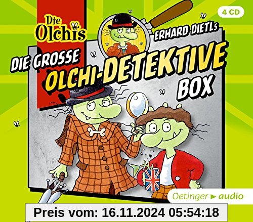 Die große Olchi-Detektive-Box (4CD): Hörspielbox mit 4 Folgen Olchi-Detektive, ca. 190 min.