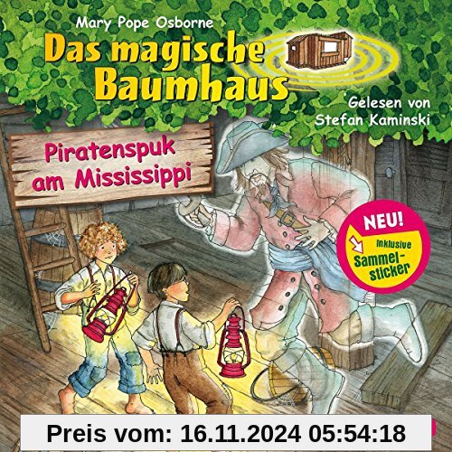 Piratenspuk am Mississippi: 1 CD (Das magische Baumhaus, Band 40)