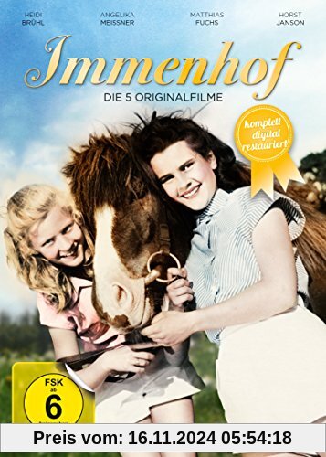 Immenhof - Die 5 Originalfilme (digital restauriert, 3 Discs)