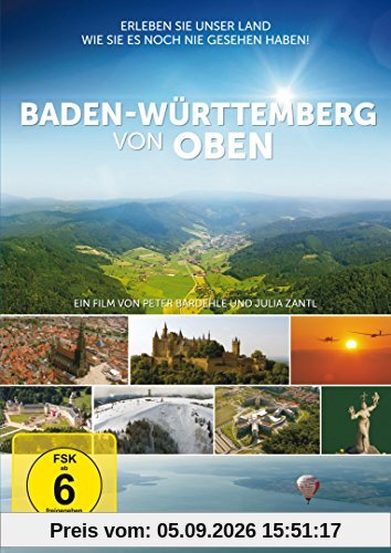 Baden-Württemberg von oben