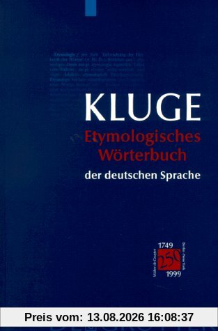 Etymologisches Wörterbuch der deutschen Sprache. (23.Auflage)