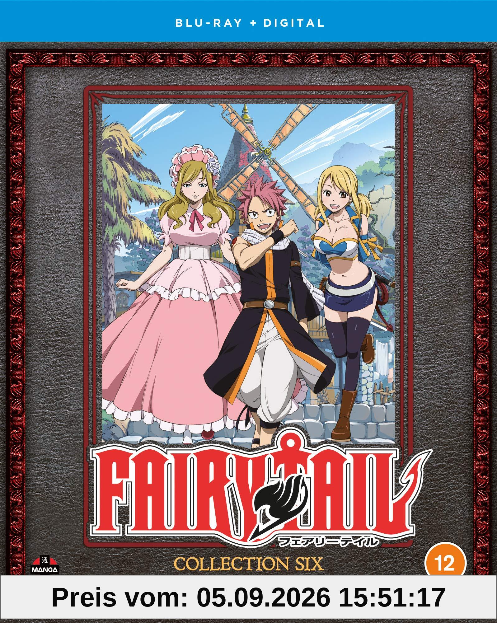 Fairy Tail Collection 6 (Episodes 121-142) [Blu-ray]