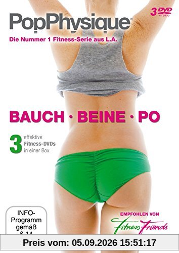 PopPysique - Bauch, Beine, Po [3 DVDs]