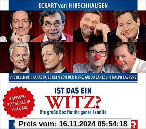 Ist das ein Witz? Die große Box für die ganze Familie: Die besten Witze zum Lachen, Spaß haben, Weitererzählen