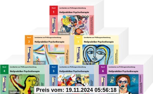 Heilpraktiker Psychotherapie - 1200 Lernkarten - Teil 1-6: Mein Weg zum Heilpraktiker Psychotherapie in 6 Bänden