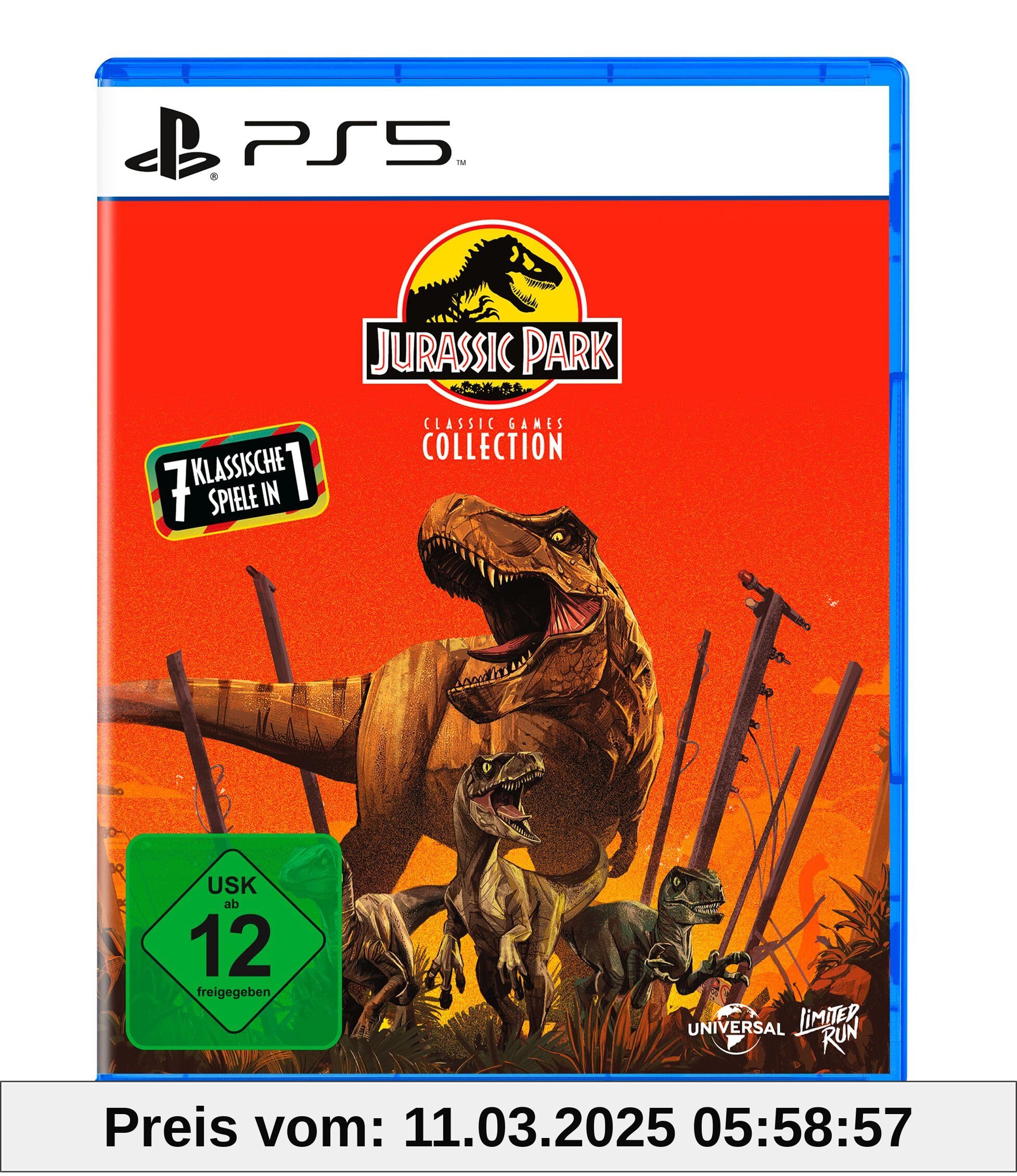 Jurassic Park Classic Games Collection - PS5