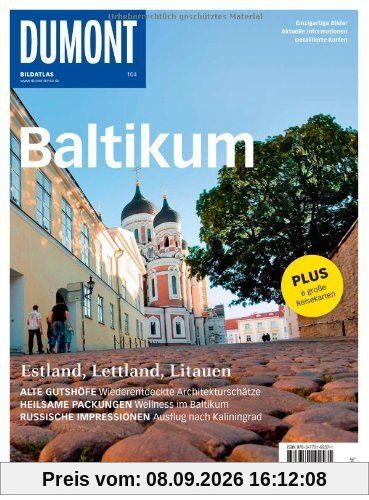 DuMont Bildatlas Baltikum: Estland, Lettland, Litauen