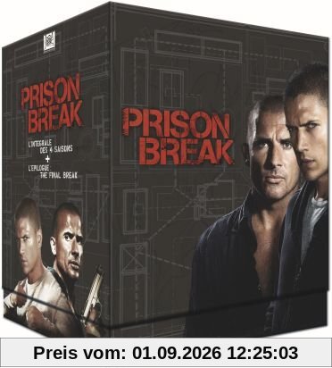 Prison Break, saisons 1 à 4 + Final Break - Coffret collector 23 DVD [FR Import]