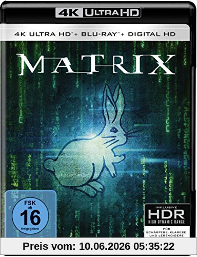 Matrix (4K Ultra HD) (+ 2D-Blu-ray remastered) (+ Bonus-Blu-ray)