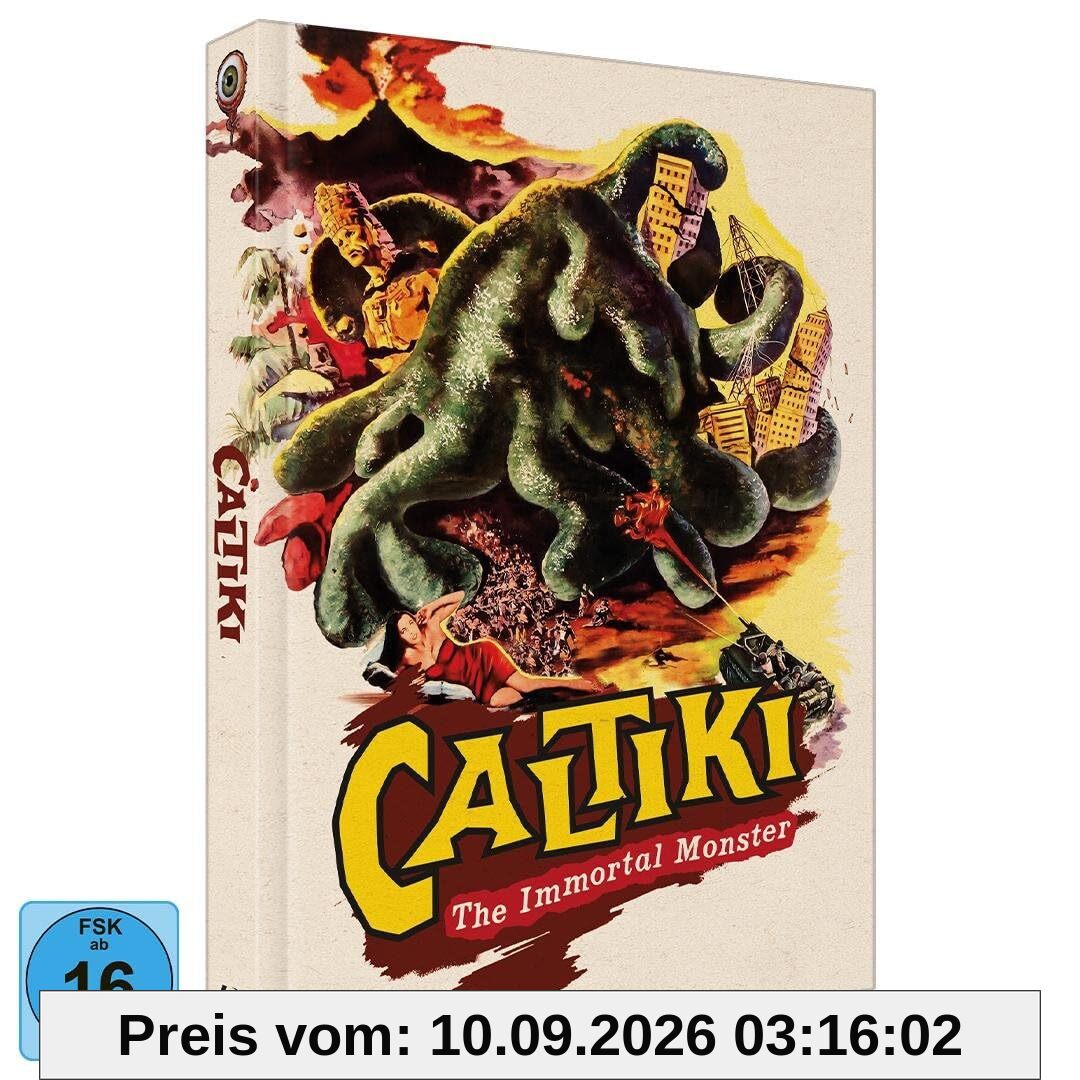 Caltiki - Rätsel des Grauens - Mediabook - Cover B - 2-Disc Limited Collector‘s Edition Nr. 80 (Blu-ray+DVD)