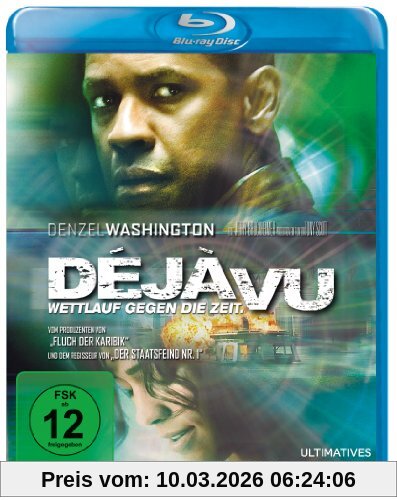 Tony Scott Deja Vu - Wettlauf Gegen Die Zeit [Blu-ray]